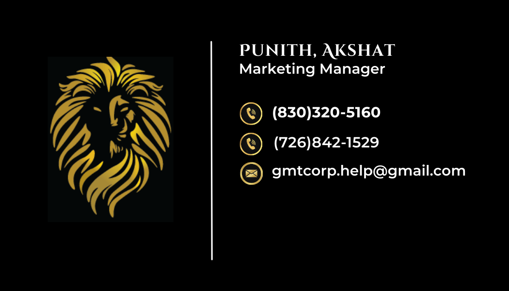 GMT Business Card Back
